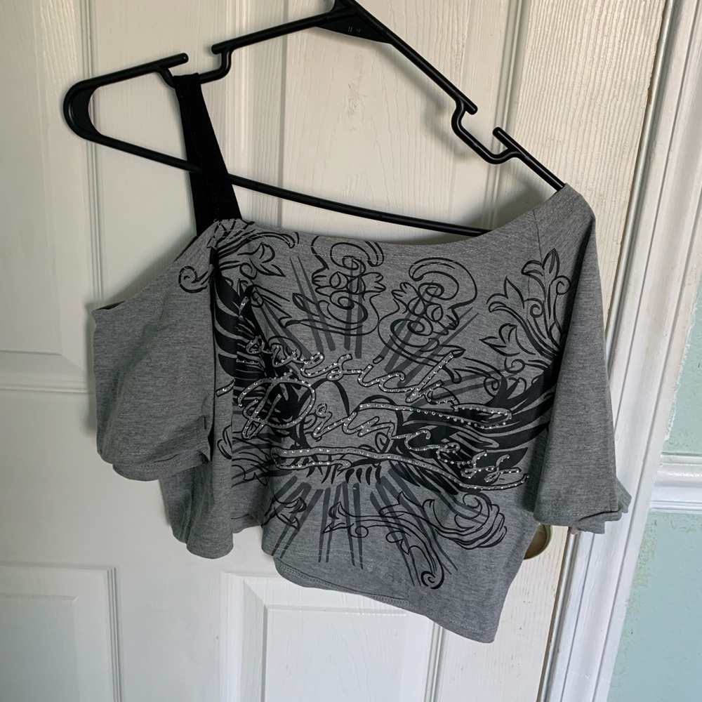 SOLD Romwe lovesick jeweled top